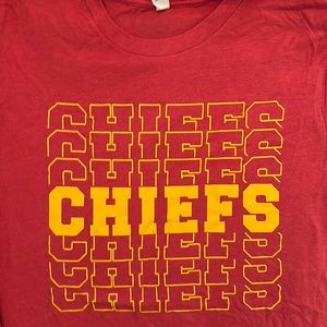 Kansas City chiefs shirt size large kc chiefs shirt large